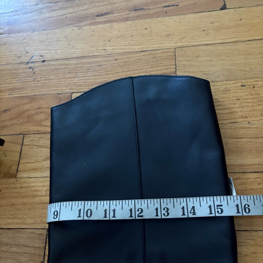 Franco Sarto Black Knee-High Boots - Picture 4 of 8